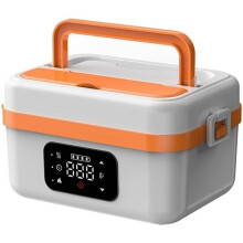 Cordless Electric Lunch Box for Adults 1L Portable Self-Heating Food Warmer for Indoor Outdoor Office Camping UK Plug C
