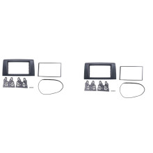 2X for Swift 2005-2010 2 Din Audio Panel DVD Navigation Panel Frame Car Fascias Stereo Radio Panel