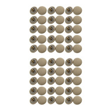 60Pcs Car Ceiling Cloth Fixing Screw Car Roof Fixed Buckle Snap Rivets Retainer Automotive Headliner Repair Button Beige
