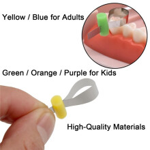 50pcs/Box Dental Orthodontic Forming Sheet Sectional Contoured Metal Matrices with Positioning for Adult/Children