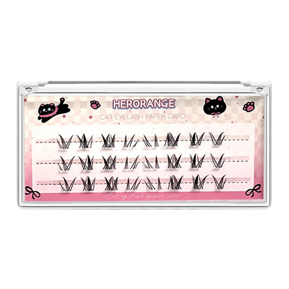 Dcph-Clothing (01) 5-6.5Mm Waterproof Diy Eyelash Clusters