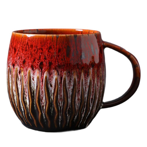 Coffee Mug - Handcrafted  Ceramic Cup, Large Tea Mug, Microwave & Dishwasher Safe C 1