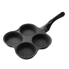 4 Hole Frying Pot Thickened Omelet Pan Non-Stick Egg Pancake Steak Pan Cooking Egg Ham Pans Breakfast Maker