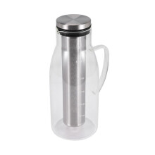 CafetièRe à Infusion Froide, Infuseur de Pichet à Thé Glacé avec Couvercle, CafetièRe à Filtre à Double Usage, 51Oz / 1,5L