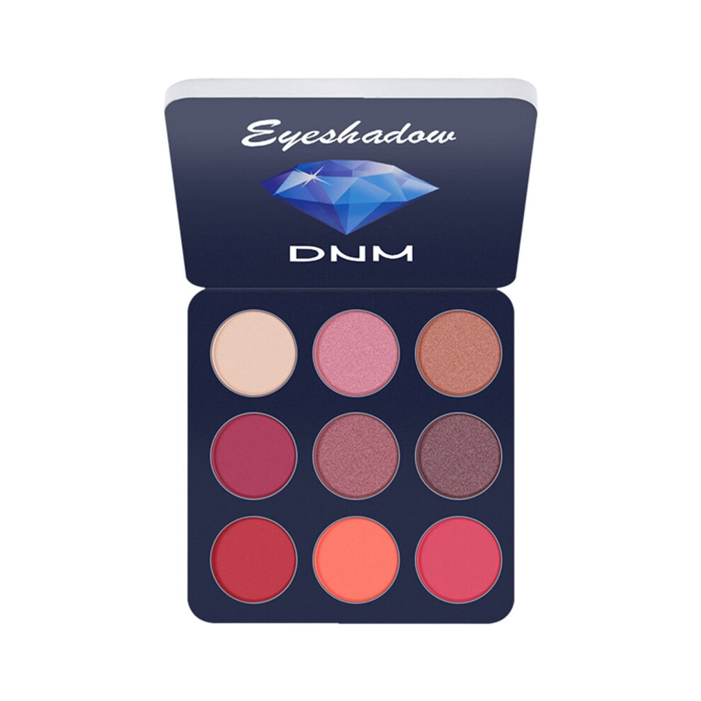 Cream Eyeshadow Palette With 9 Shades, Shimmer And Matte, Pigment, Long Lasting Wear