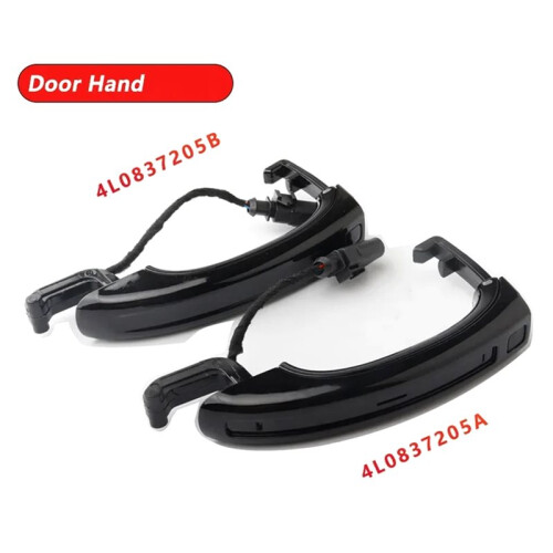 High Quality Black  Sensor Exterior Door Handle 4L0837205B for  Q7 2007-2015 2