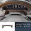 For  Alphard/Vellfire 40 Series 2024 Instrument Panel Frame Interior Trim Frame Specifically LHD Wood Grain Color 3