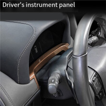 For Alphard/Vellfire 40 Series 2024 Instrument Panel Frame Interior Trim Frame Specifically LHD Wood Grain Color