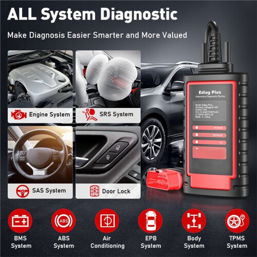 EDIAG  All System OBD2 Diagnostic Scanner Intelligent Scan Tool with with CAN-FD Protocol 15+ Reset ECU Coding 2