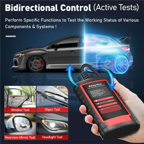 EDIAG  All System OBD2 Diagnostic Scanner Intelligent Scan Tool with with CAN-FD Protocol 15+ Reset ECU Coding