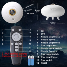 UFO Projector Light, Various Room Decorations, Christmas Gifts, Starry Sky Projector Night Light, Bedroom Decor
