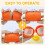 2 Stück Multifunktionaler Eieröffner, Hand-Eierknacker, Eierschalentrenner, Eierschalenschneider, Leicht zu Öffnendes Gadget, Orange 6