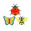 Artistic Iron Honeybees Sculptures Bright Homes Office-Be2 2