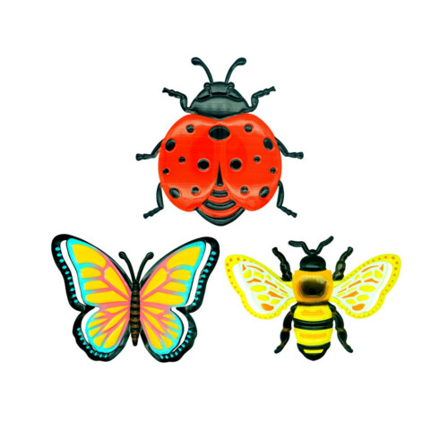 Artistic Iron Honeybees Sculptures Bright Homes Office-Be2 1