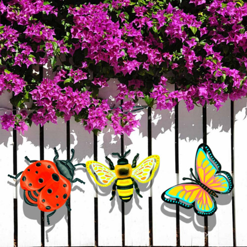 Artistic Iron Honeybees Sculptures Bright Homes Office-Be2 2