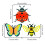Artistic Iron Honeybees Sculptures Bright Homes Office-Be2 4