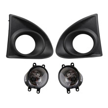 Car Front Fog Lamp Fog Lamp Cover Fog Lamp Assembly Halogen Bulb for AXIO 2013-2015