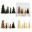5 Christmas Themed Tree for Modern Homes Decors Quick-Gold 3