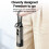 65W 4 in 1 Fast Charging Cable Keychain Data Cable with Digital Display Intelligent Wire Cable for // 4