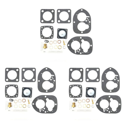 3X Motorcycle Carburetor Rebuild Kit for  Penta Solex 44PA1 856471 856472