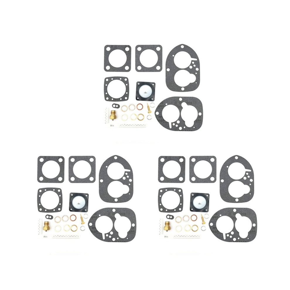 3X Motorcycle Carburetor Rebuild Kit For Penta Solex 44Pa1 856471 856472 6032848749340