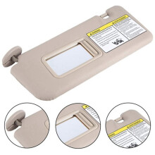 74320-42420-B0 Car Left Side Sun Visors Sunvisor with Makeup Mirror for RAV4 2004-2005 Car Accessories LHD