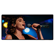Wireless Microphone Transmitter Receiver System UHF XLR Adapter for Dynamic Microphone Guitar Audio Mixer PA System A