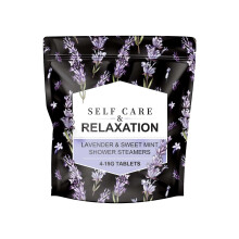 Aromatherapy Shower Steamer Gift for Women with Lavender Mint Scent, Spa Shower Bomb for Relaxation