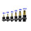 6Pcs Hand Rivet Nut  Nuts Adapter Tool Riveter Tool Accessory for Nuts Optional Model M3-M10 8