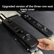 1Pair ABS Track Cover Dust Proof Protection Cap for Alphard 30-35 Series 2015-2022