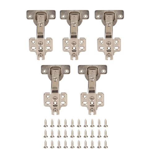 Hydraulisk bufferhengsel for rammeløse skapdører,