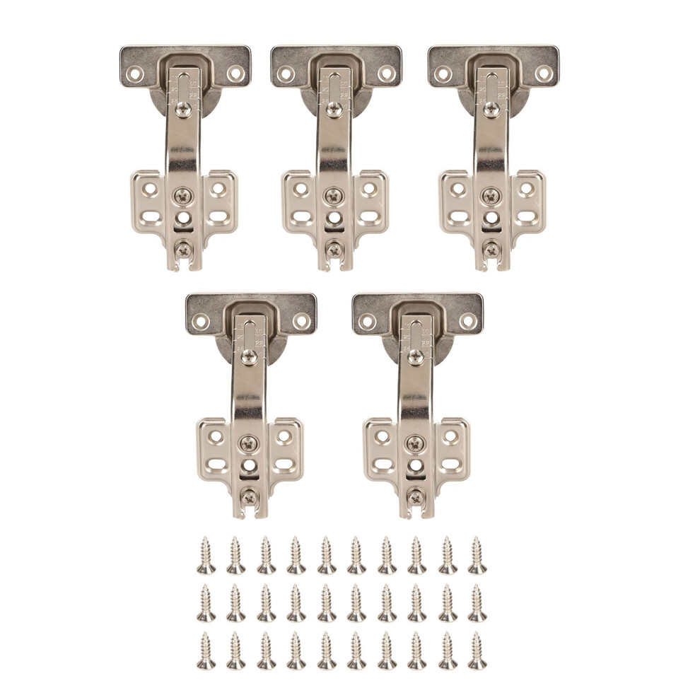 Hydraulic Buffer Hinge For Frameless Cabinet Doors, 9058772611772