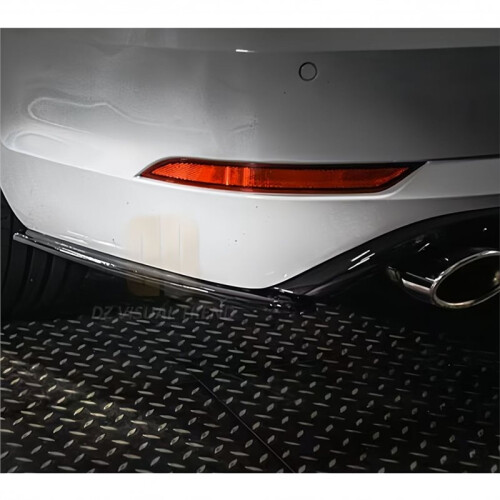Maxton Style Rear Side Splitters for  Octavia  Mk4 2020-2024 Diffuser Spoiler 1