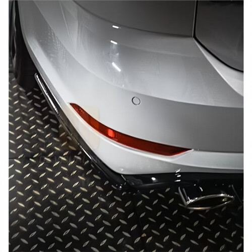 Maxton Style Rear Side Splitters for  Octavia  Mk4 2020-2024 Diffuser Spoiler 2