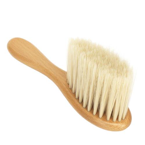 Professional Beech Wood Nylon Face Duster Brush for Barbers