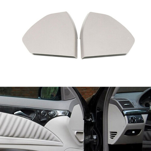 2X Left Car Front Door Plastic Cover Trim Shell for   E-Class W211 2003-2009 2117270148 Grey 2