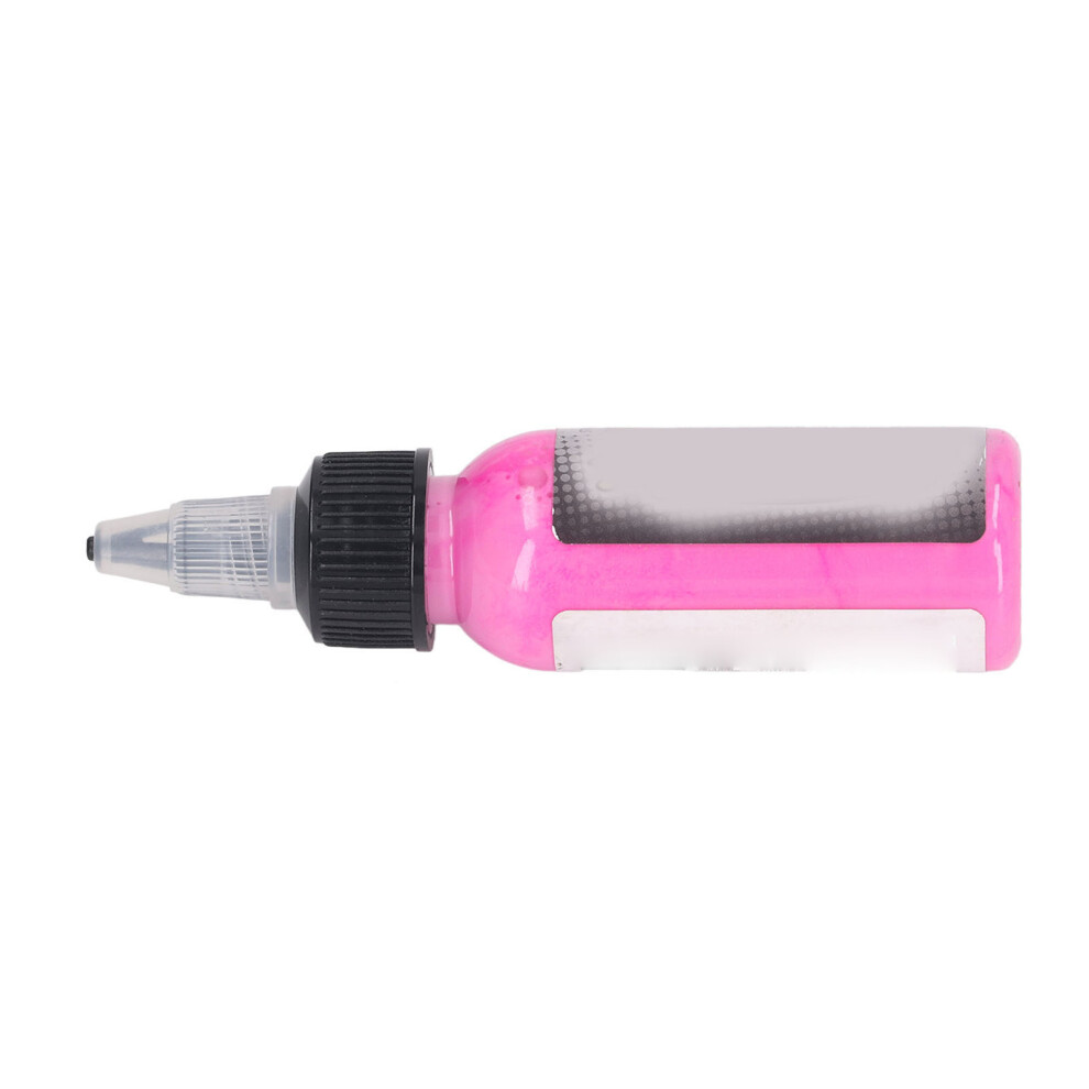Pink Tattoo Practice Ink 30Ml Liquid For Beginners, High Saturation