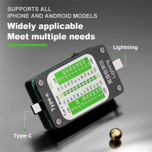 Intelligent Automatisk Detektering Av Bakpluggstestare för Telefon LCD Digital för -Gränssnitt/Typ-C-Gränssnitt