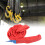 5T 2M Red Reinforced Polyester Rigging Lifting Strap with Double Eye 14