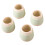 Housses de pieds de chaise en silicone – Lot de 4 1