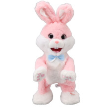 Animated Rabbit Singing Toy with8Songs & Voice Control