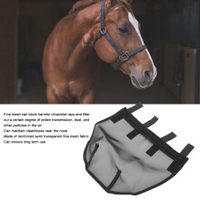 Plastic Horse Nose Net Black Large Size