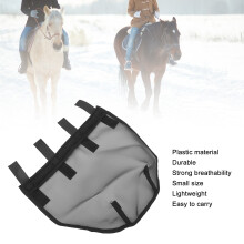 Black Horse Nose Mask Mesh Farm Use