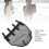 Black Horse Nose Mask Mesh Farm Use 1