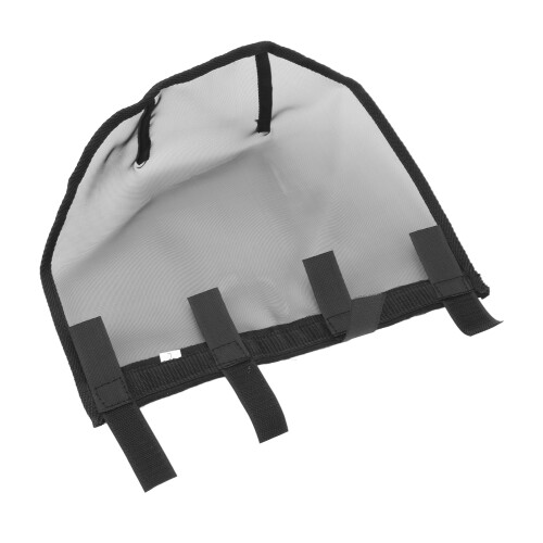 Plastic Horse Nose Net Black Large Size