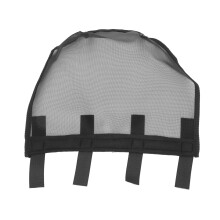 Breathable Horse Nose Mask Black Fine Mesh