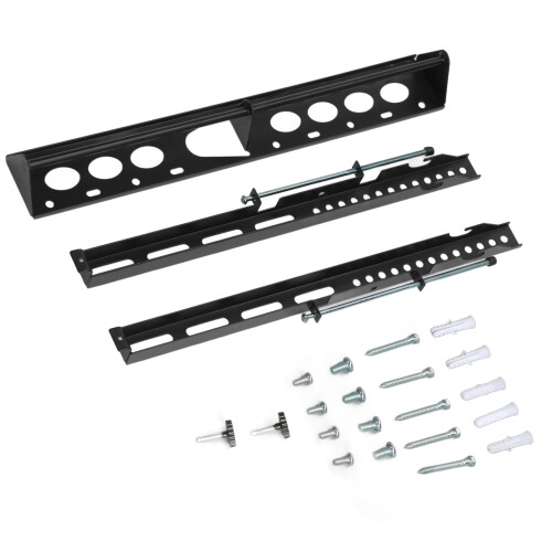 Universal Adjustable TV Wall Mount Bracket Black
