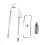 Water Spray Mop with400ml Tank, 98cm Spray Width 1