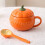 Halloween Ceramic Pumpkin Mug Elegant Heat Resistant-02 small 4
