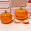 Halloween Ceramic Pumpkin Mug Elegant Heat Resistant-02 small 5
